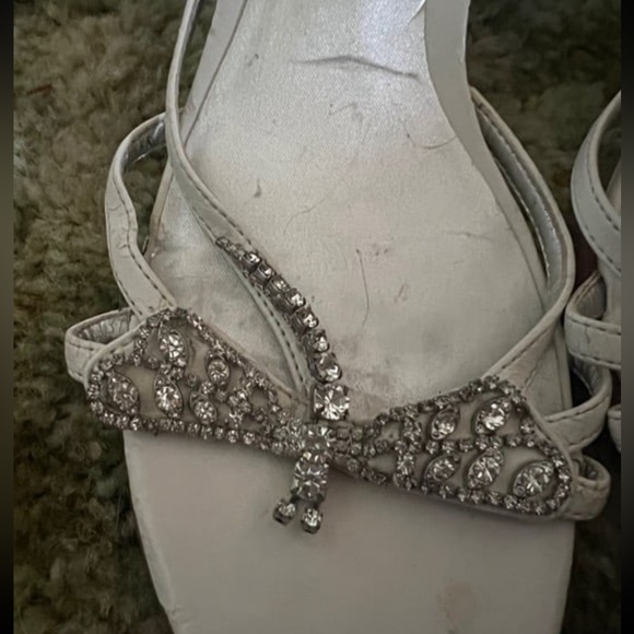 rhinestone dragonfly kitten heels - Picture 2 of 2